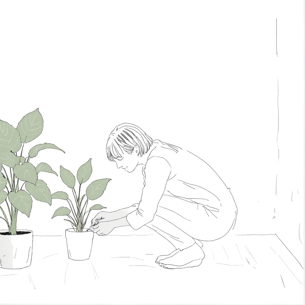 그녀의 화분
